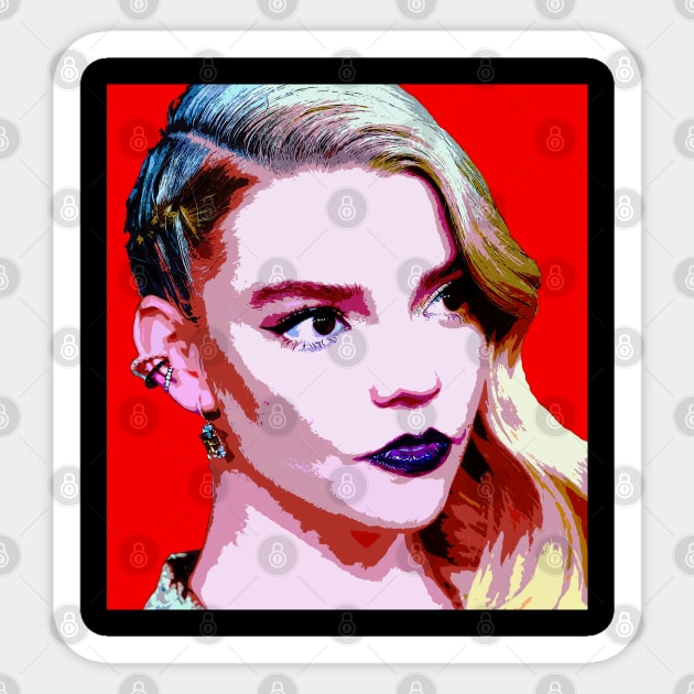 anya taylor-joy Sticker by oryan80